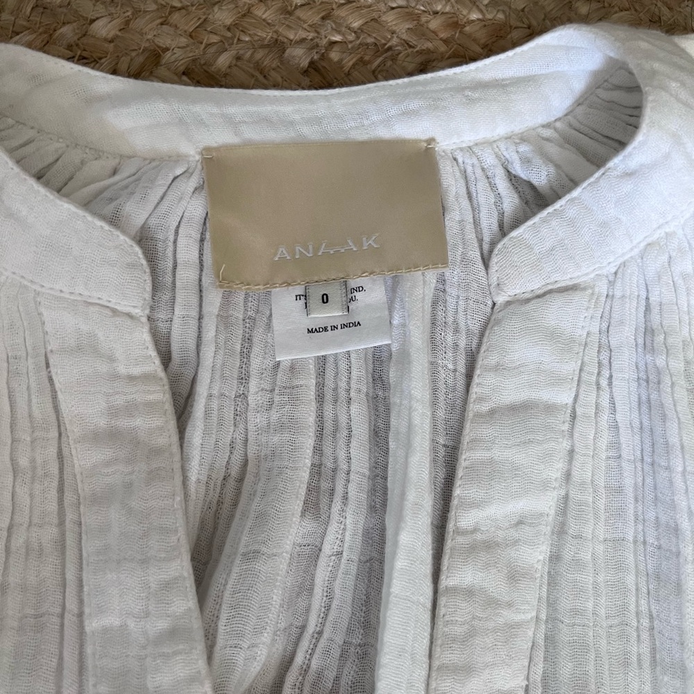 Anaak Jhula Organic Cotton Muslin
Mini Dress White - Picture 8 of 14